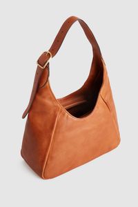 Alexa Leather Small Hobo Bag