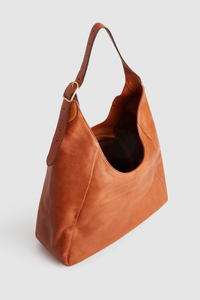 Alexa Leather Hobo Bag