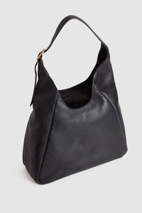 Alexa Leather Hobo Bag