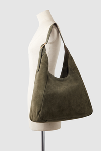 Alexa Leather Suede Hobo Bag