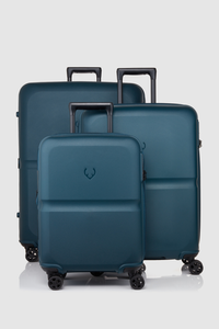 Single Stripe 3pc Suitcase Set