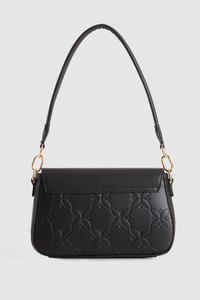 Embossed Shoulder Bag