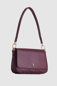 Embossed Shoulder Bag