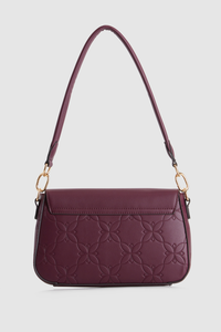 Embossed Shoulder Bag