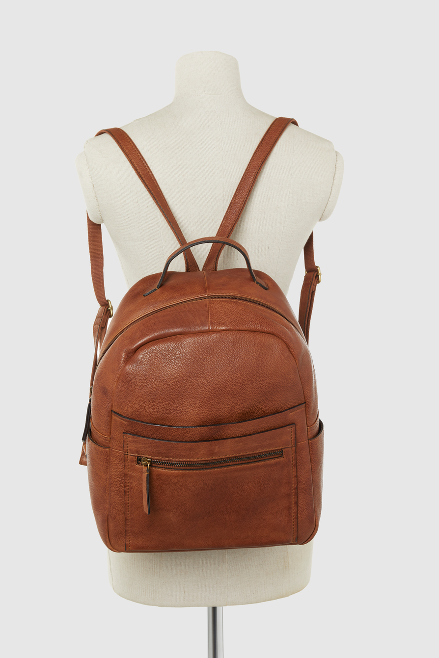 Leather 2025 backpack strandbags