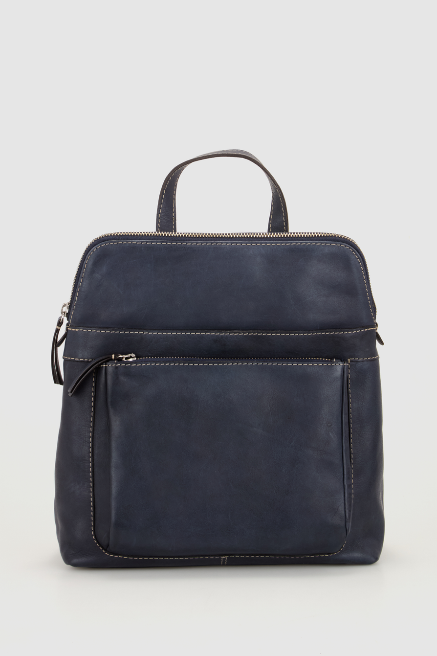 Leather backpack outlet strandbags