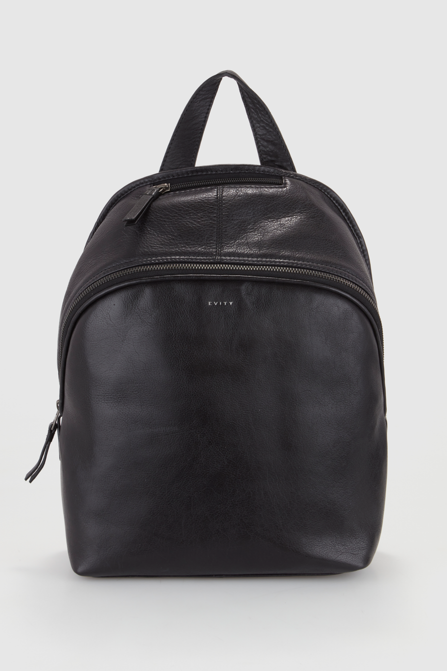 Leather backpack clearance strandbags